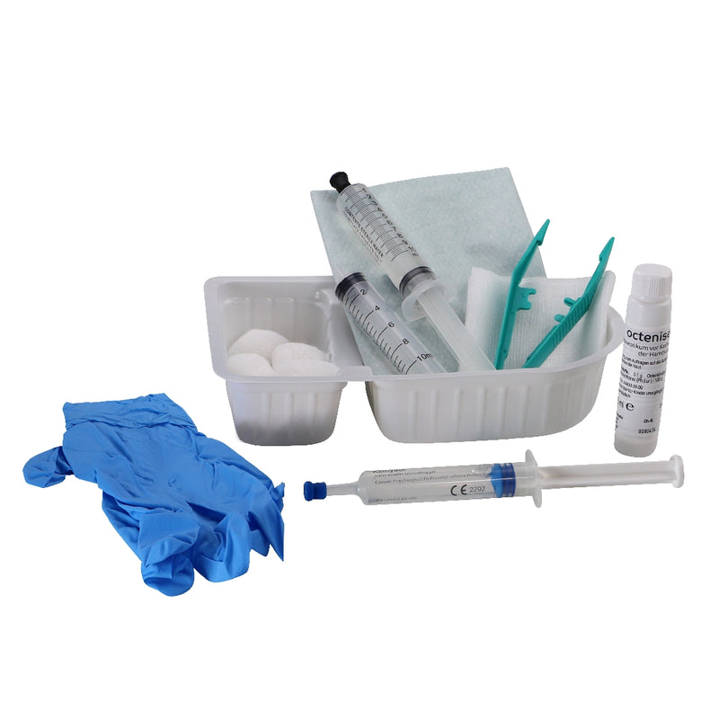 Katheterset Biocare Typ Mann mit Octenisept, Gleitmittel & Blockung PZ Katheterset Biocare Typ Mann mit Octenisept, Gleitmittel & Blockung PZ