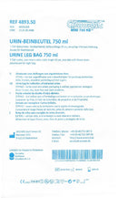 UROMED Beinbeutel Cystobag Mini 750 KS 750 ml 50 cm Steril PZN 04242208 - VPE 10 Stück